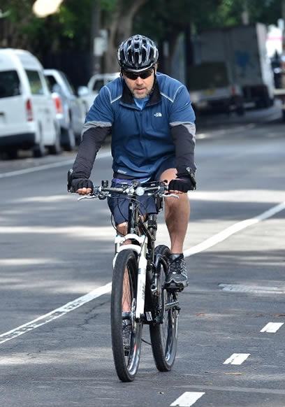 biking in Sydney