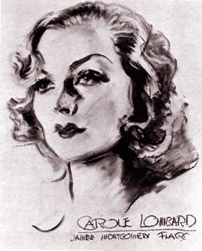 Carole by the illustrator James Montgomery Flagg