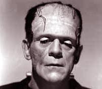 Boris Karloff as Frankstein